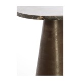 SIDE TABLE YNZ MARBLE BROWN - CAFE, SIDE TABLES
